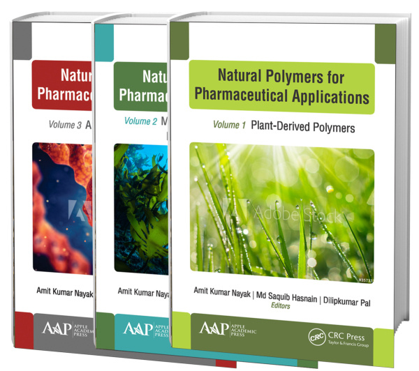 Natural Polymers for Pharmaceutical Applications, 3-volume set Apple Academic Press