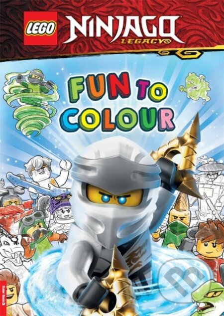 LEGO® NINJAGO®: Fun to Colour - Buster Books, LEGO® - kniha z kategorie Pro děti
