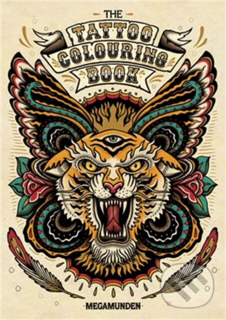 Tattoo Colouring Book AJSHOP.cz