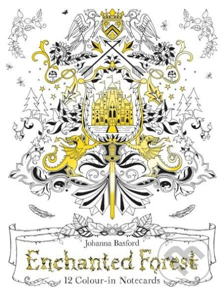 Enchanted Forest: 12 Colour-in Notecards - Johanna Basford - kniha z kategorie Pro dospělé