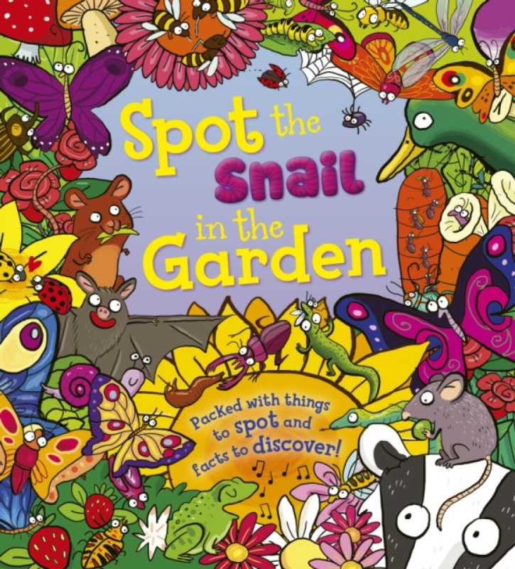 Spot the Snail in the Garden - Stella Maidment