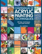 Compendium of Acrylic Painting Techniques - Gill Barron - kniha z kategorie Malířství a sochařství