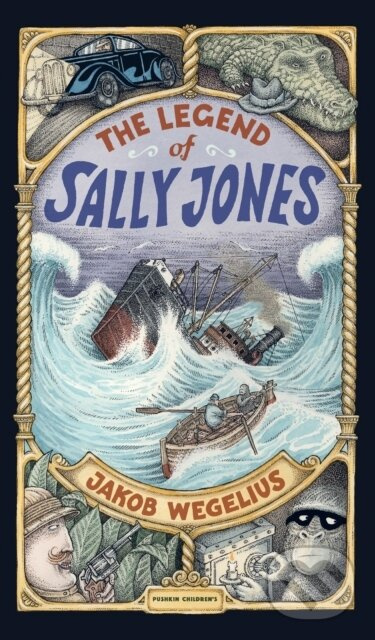 The Legend of Sally Jones - Jakob Wegelius - kniha z kategorie Pre deti a mládež
