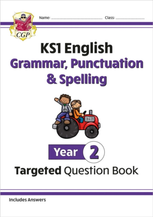 KS1 English Year 2 Grammar, Punctuation & Spelling Targeted Question Book (with Answers) - kniha z kategorie Pro děti