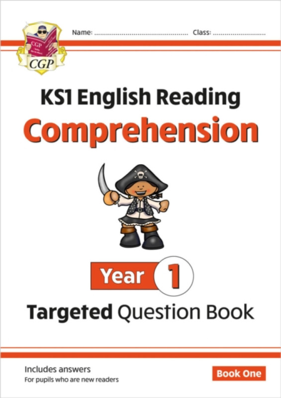 KS1 English Year 1 Reading Comprehension Targeted Question Book - Book 1 (with Answers) - CGP Books