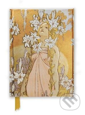 Journal - Mucha, Flowers - Lilly - Alfons Mucha