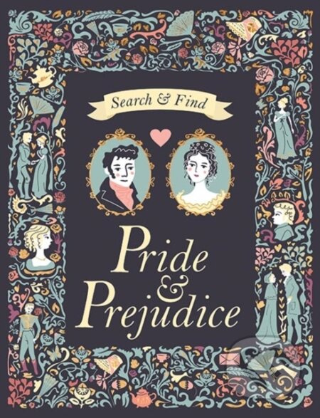 Search and Find Pride & Prejudice - Jane Austen, Sarah Powell , Amanda Enright (ilustrátor) - kniha z kategorie Beletrie