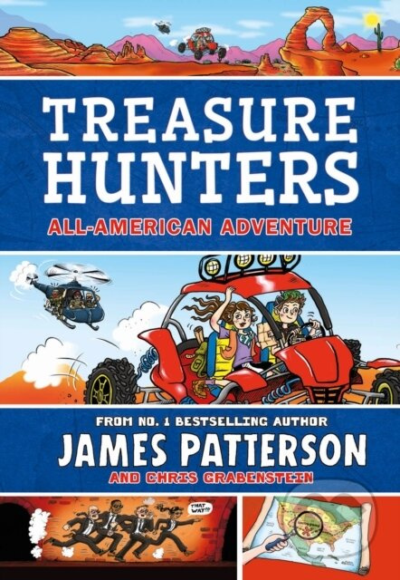 Treasure Hunters: All-American Adventure ((Treasure Hunters 6)) - kniha z kategorie Pro děti