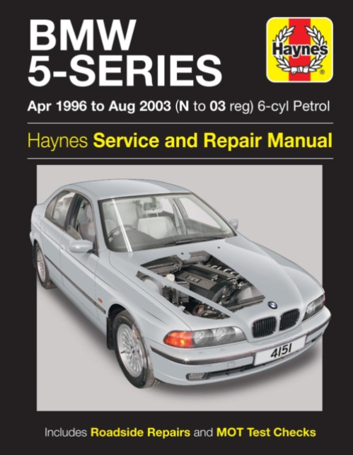 BMW 5-Series 6-cyl Petrol (April 96 - Aug 03) Haynes Repair Manual, 96-03 Haynes Publishing Group