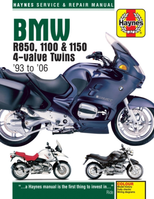 BMW R850, 1100 a 1150 4-valve Twins (93 - 06) Haynes Repair Manual Haynes Publishing Group