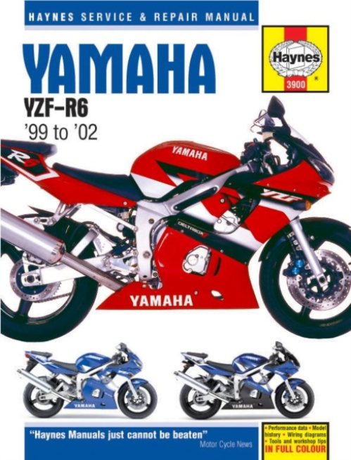 Yamaha YZF-R6 (99 - 02) Haynes Repair Manual Haynes Publishing Group