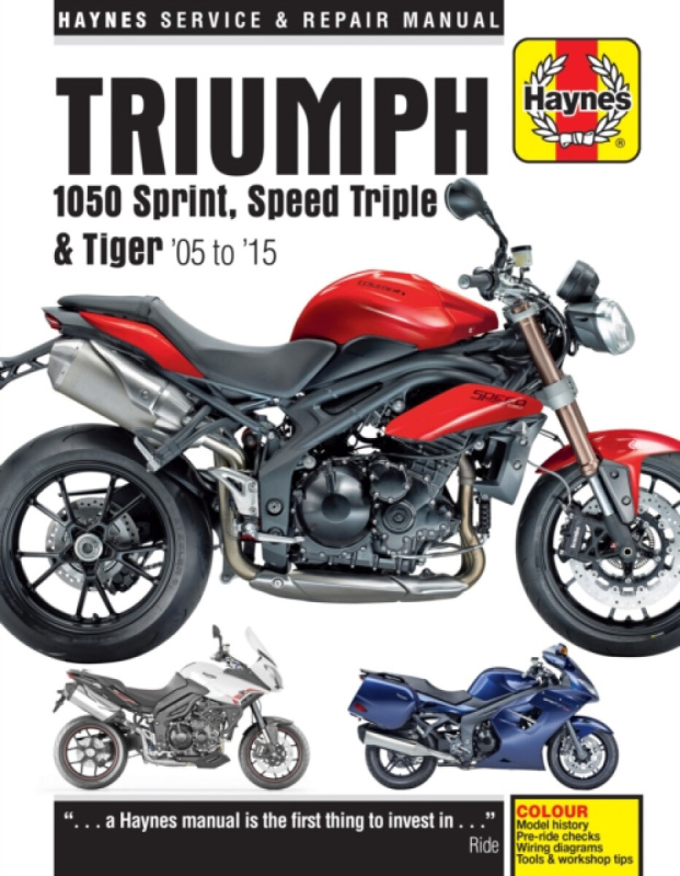 Triumph 1050 Sprint, Speed Triple a Tiger (05 - 15) Haynes Publishing Group