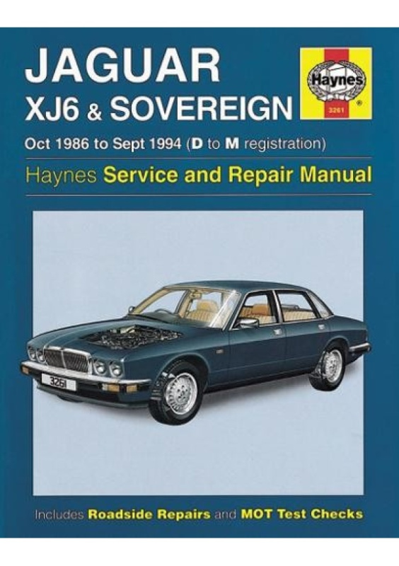 Jaguar XJ6 a Sovereign (Oct 86 - Sept 94) Haynes Repair Manual Haynes Publishing Group
