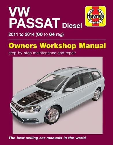 Volkswagen Passat Diesel (11-14) 60 to 64 Haynes Repair Manual Haynes Publishing Group