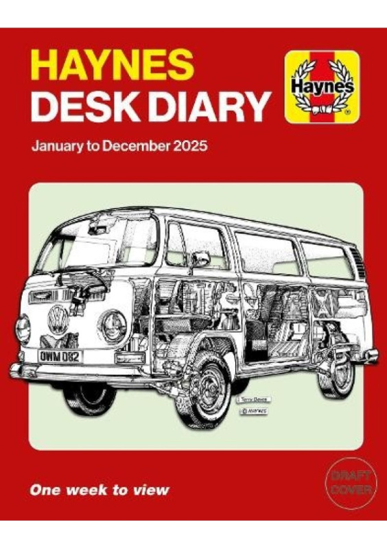 Haynes 2025 Desk Diary, January to December 2025 Haynes Publishing Group