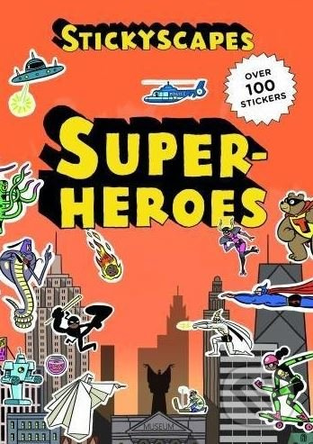 Stickyscapes Superheroes - kniha z kategorie Pro děti