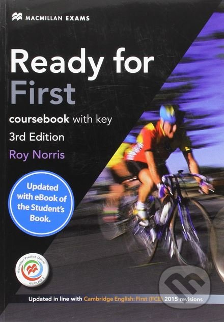 Ready for First: Coursebook with Key - Roy Norris - kniha z kategorie Jazykové učebnice a slovníky