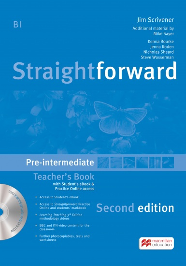 Straightforward 2nd Edition Pre-Intermediate Teacher´s Book + eBook Pack Macmillan