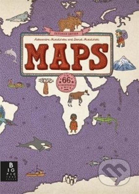 MAPS: Deluxe Edition - Aleksandra and Daniel Mizielinski - kniha z kategorie Pro děti
