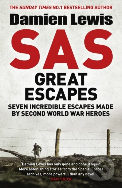 SAS Great Escapes - Damien Lewis - kniha z kategorie Historie