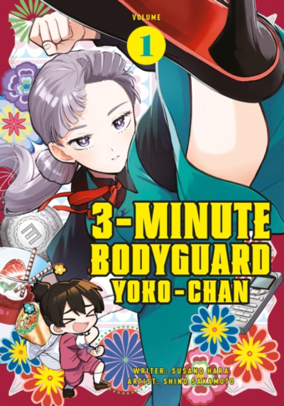 Titan Books Ltd 3 Minute Bodyguard Yoko-chan - Hara, Susano