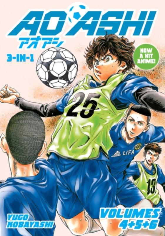 Titan Books Ltd Aoashi (3-in-1 Edition) Volume 2 (Vol. 4,5,6) - Yuugo, Kobayashi