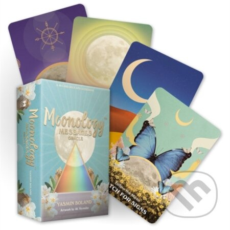 Moonology Messages Oracle Card & Guidebk (A 48-Card Deck and Guidebook) - kniha z kategorie Zdraví a životní styl