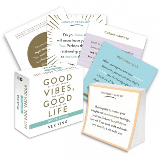 Good Vibes, Good Life 2023 Calendar nezadán