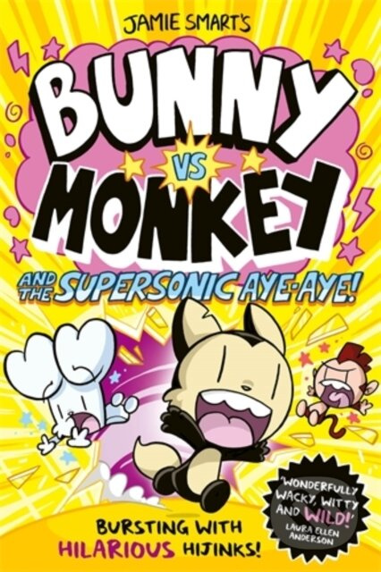 Bunny vs Monkey and the Supersonic Aye-aye (a Phoenix Comic Book, from the million-selling Jamie Smart, Illustrator of the Year) - kniha z kategorie…
