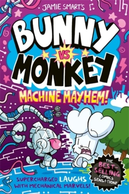 Bunny vs Monkey: Machine Mayhem (a Phoenix Comic Book, from the million-selling Jamie Smart, Illustrator of the Year) - kniha z kategorie Komiksy