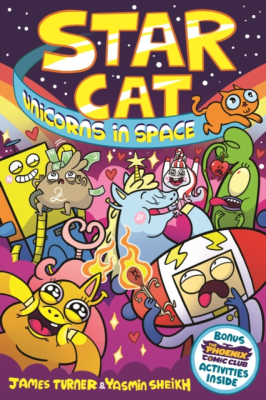 David Fickling Books Star Cat: Unicorns in Space! (a Phoenix Comic Book) - Turner, James