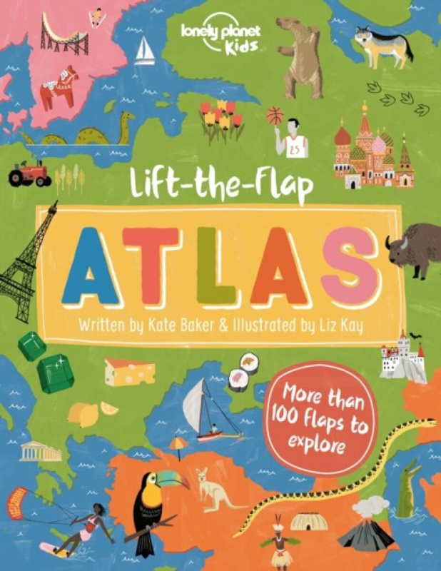 Lift-The-Flap Atlas (More than 100 flaps to explore) - kniha z kategorie Naučné knihy