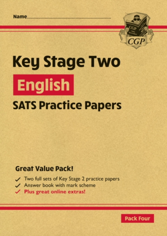 KS2 English Year 6 SATS Practice Papers: Pack 4 - for the 2027 tests (with free Online Extras) - CGP Books