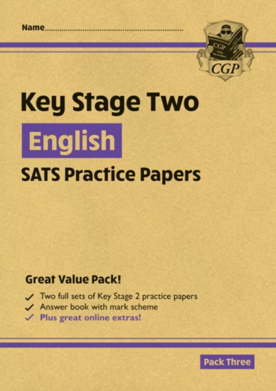 KS2 English Year 6 SATS Practice Papers: Pack 3 - for the 2027 tests (with free Online Extras) - CGP Books