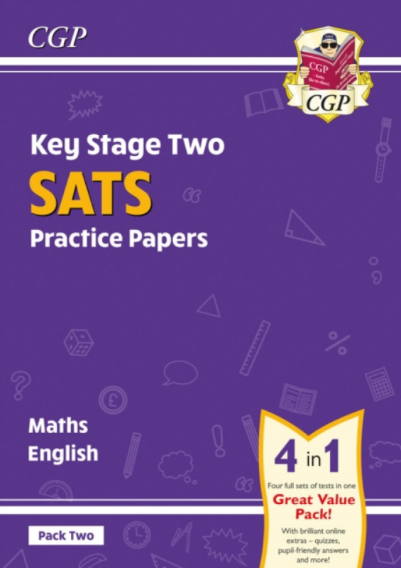 KS2 Maths & English Year 6 SATS Practice Papers: Pack 2 - for 2027 (with free Online Extras) - CGP Books
