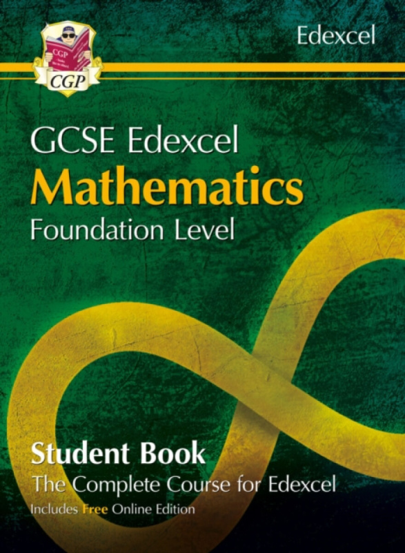 New GCSE Maths Edexcel Student Book - Foundation (with fully worked answers and Online Edition) - CGP Books
