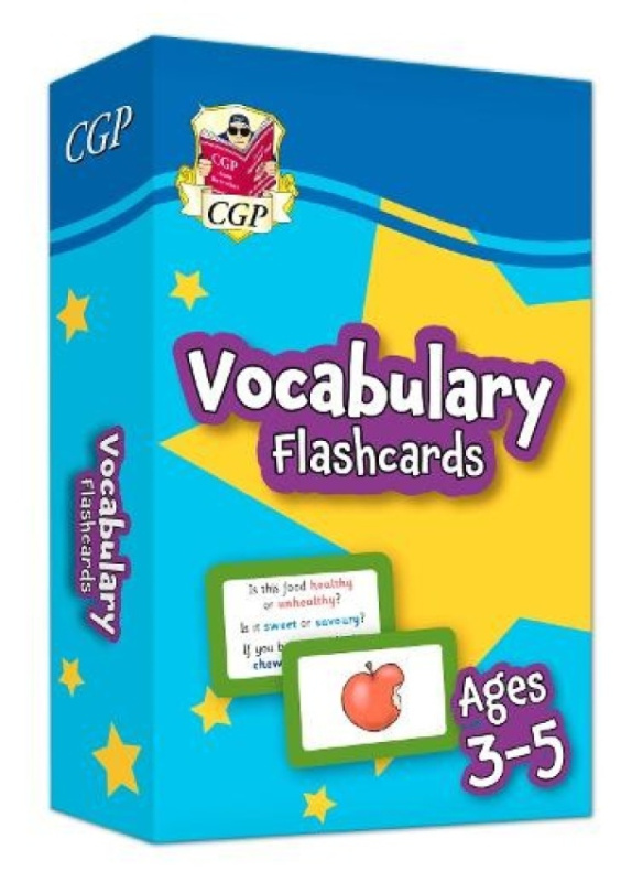 Vocabulary Flashcards for Ages 3-5 Coordination Group Publications Ltd (CGP)
