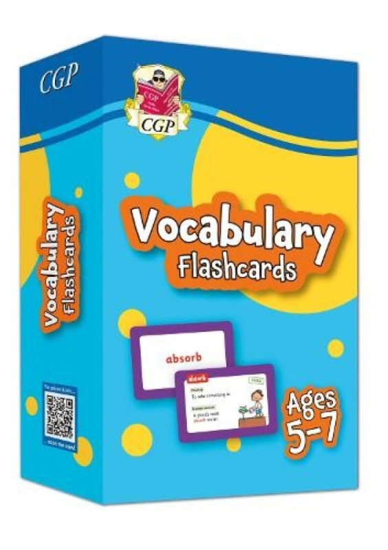 Vocabulary Flashcards for Ages 5-7 Coordination Group Publications Ltd (CGP)