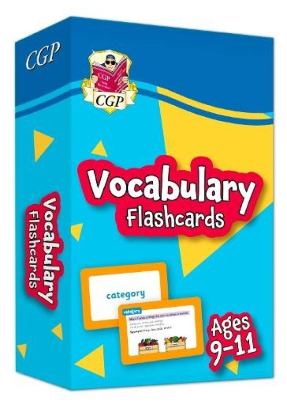 Vocabulary Flashcards for Ages 9-11 Coordination Group Publications Ltd (CGP)