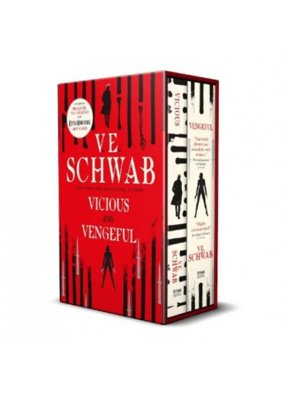 Vicious and Vengeful Boxed Set - V.E. Schwab - kniha z kategorie Sci-fi, fantasy a komiksy