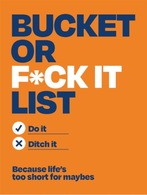 Michael O'Mara Books Ltd Bucket or Fck It List - Michael O'Mara Books