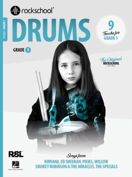 Rockschool Drums Grade 1 (2024) Rockschool Ltd