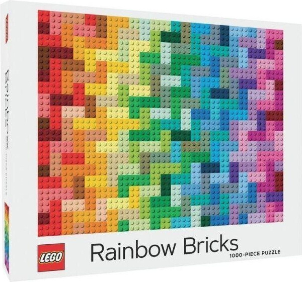 Puzzle duhové kostky s 1000 dílky od LEGO