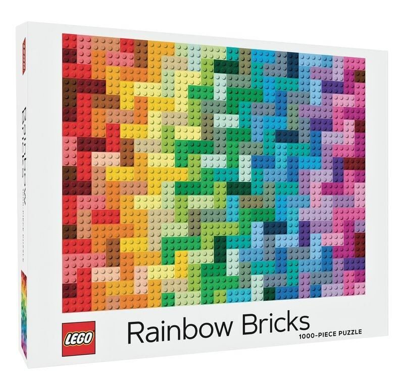 Puzzle duhové kostky s 1000 dílky od LEGO