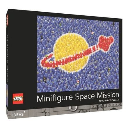 CHRONICLE BOOKS Puzzle LEGO® IDEAS Minifigurky Vesmírná mise 1000 dílků