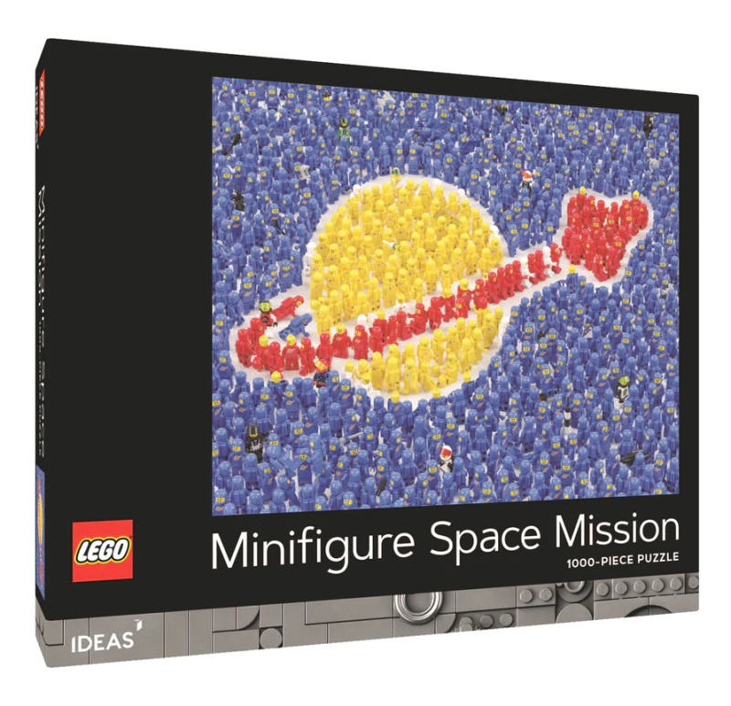 CHRONICLE BOOKS Puzzle LEGO® IDEAS Minifigurky Vesmírná mise 1000 dílků