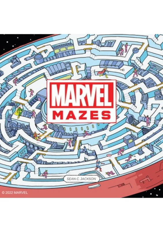 Marvel Mazes Chronicle Books