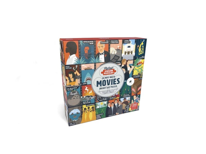 RIDLEY'S GAMES Bucket List 50 filmů které musíte vidět 1000 dílků