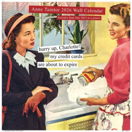 Anne Taintor 2026 Wall Calendar Chronicle Books