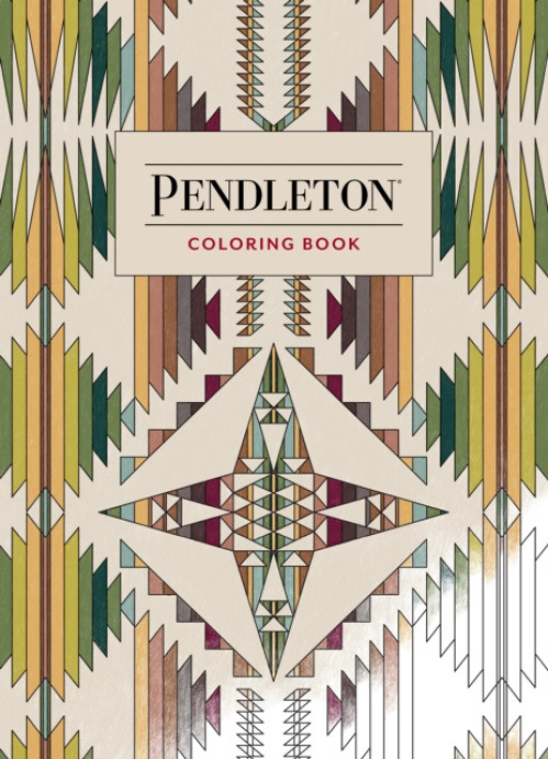 Chronicle Books Pendleton Coloring Book - Pendleton Woolen Mills